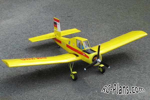 download free plans rc airplane Zlin Z-37