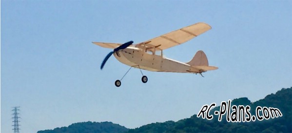 Free plans for balsa rc airplane Cessna L-19