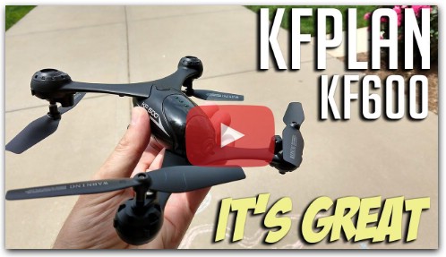 KFPLAN KF600 Optical Flow WIFI FPV Drone Review