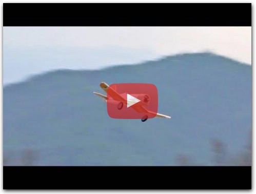 Flite Test Mini Corsair Maiden CRASH cable melt down DIY RC airplane