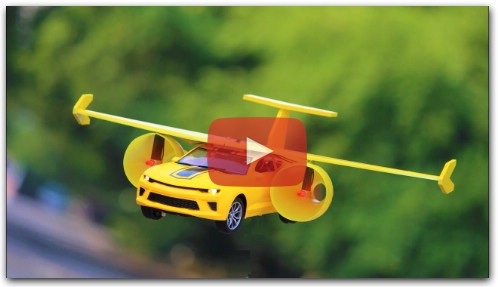 How To Make a Flying CAR - Aeroplane Car