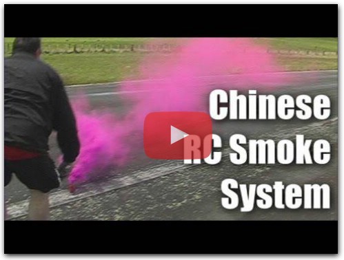 Chinese smoke system for RC planes