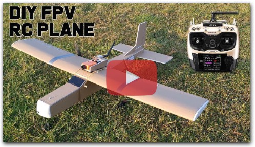 How To Make FPV RC Airplane - Twin Motors.