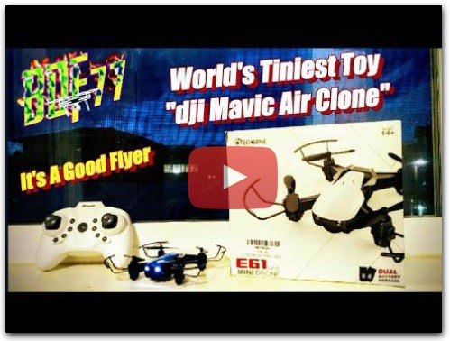 Review Eachine E61 Altitude Hold Mini Drone