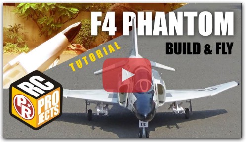 How to Make F-4 Phantom DIY RC Plane