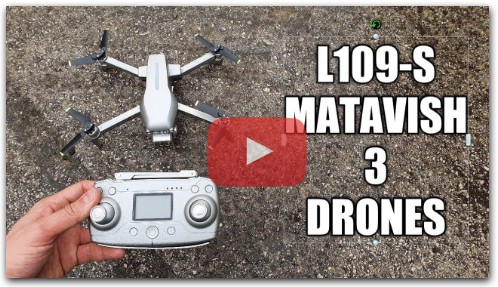 LYZRC L109S Matavish 3 GPS Drone with Zoom HD Camera