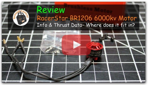 RacerStar BR1206 6000kv Motor