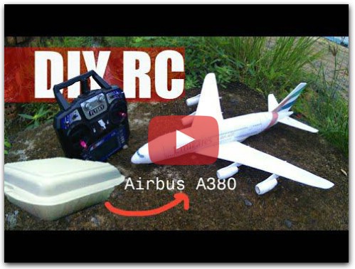 how to make RC plane Airbus A380