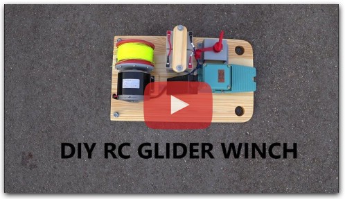 DIY RC Glider winch