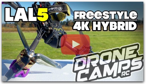 EACHINE LAL5 4K Freestyle Drone - REVIEW