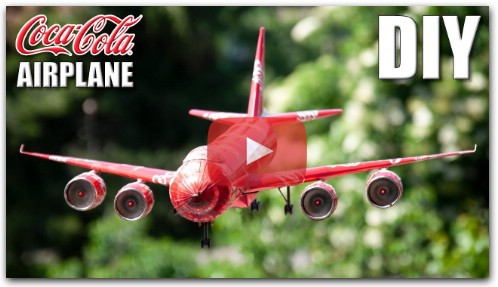 How to Make Coca Cola Airplane