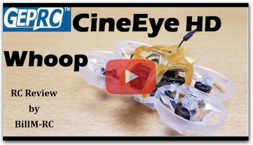 GepRC CineEye HD Cinewhoop FPV Racing Drone review