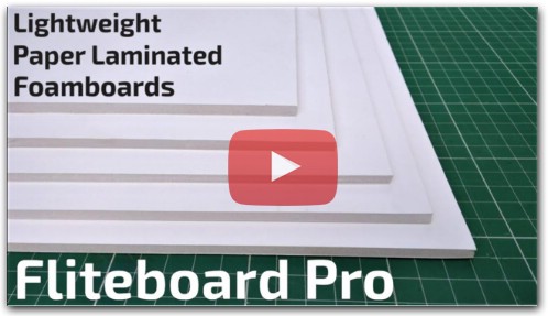FliteBoard Pro - Lightweight Paper Laminated Foamboard