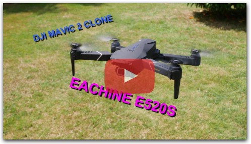 EACHINE E520S GPS , MAVIC 2 CLONE , REVUE ,TEST