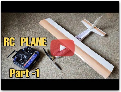 Build Flying plane with foam board