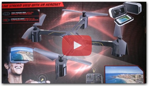 Sharp Image Drone D-4 Review
