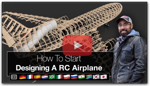 How To Start Designing RC Airplanes in Fusion 360 Tutorial