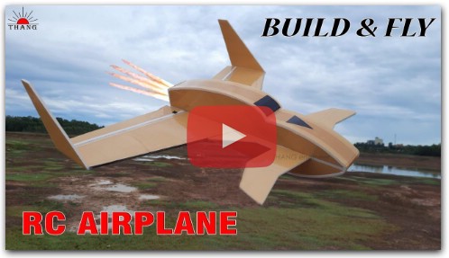 How to make a RC Airplane at home