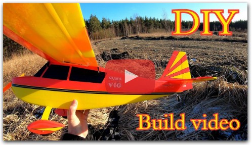 How to build Super Decathlon RC plane DIY