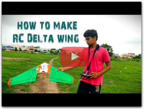 How to make RC Delta Wing Plane