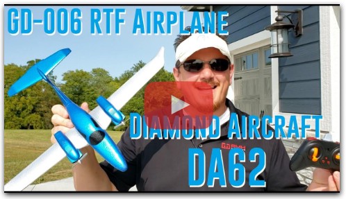 DA62 - RTF Airplane - Unbox, Build, & Maiden