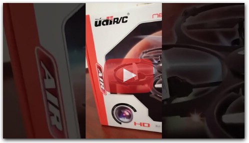 UDI RC U818A Drone Unboxing and Review
