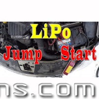 Jump-Starting my car with a LiPo Hobby Battery!!!