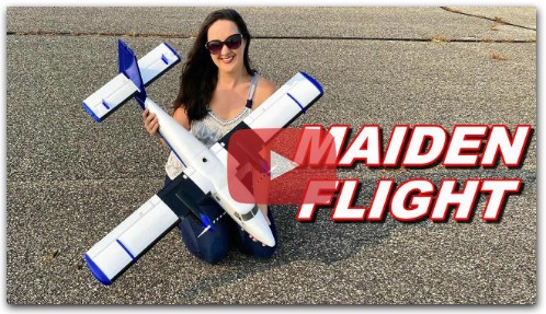 BRUSHLESS RC Airplane with TWO MOTORS!! - E-flite Twin Otter - TheRcSaylors