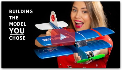 Building the RC model airplane every body loved