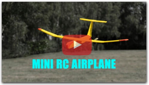 Dirt cheap Mini RC airplane