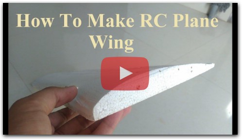 How To Make RC Plane Wings