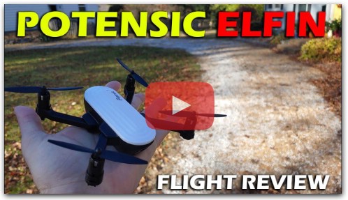 Potensic Elfin Foldable Mini Drone Review