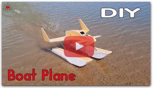 How to make a Boat Plane at home