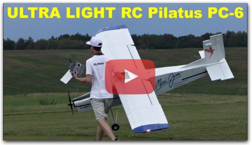 Pilatus PC-6, ULTRA LIGHT RC airplane