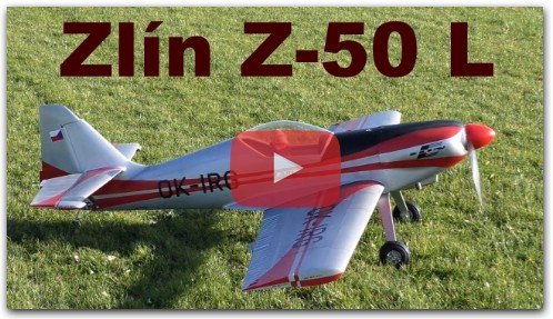 Zlin Z-50 L, scale RC airplane