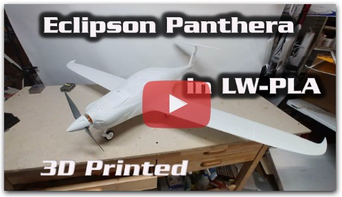Eclipson-Airplanes 3D Printed Panthera Build