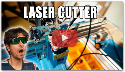 Laser cutter and engraver for building my RC model airplanes