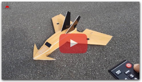 How to make RC Arrow Plane | 100% fly