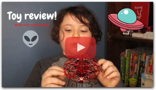 Toy review! Toy UFO drone| Gesture Controlled | for kids| Luke`s adventures