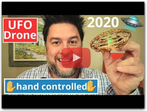 UFO drone review: hand controlled UFO drone ✋
