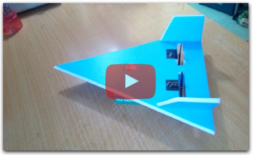 [Tutorial] DIY - How To Make airplane vesion paper plane vs f22 raptor RC