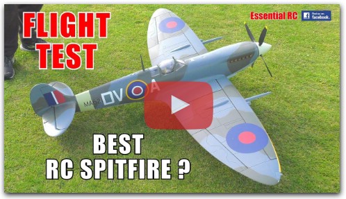FLIGHTLINE RC SPITFIRE Mk.IX: ESSENTIAL RC FLIGHT TEST