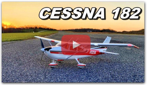 HUGE SCALE Cessna 182 RC Plane UNDER $150!!!