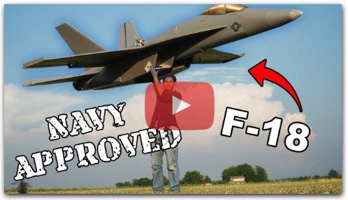 Making a GIANT F-18 with a real JET TURBINE