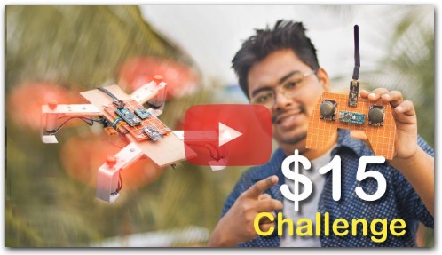 $15 Drone Build within 24 Hour - Challenge