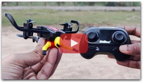 Flying Man Drone Unboxing & Testing 2.4Ghz RC Drones  - Chatpat toy tv