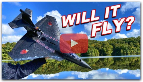 This Will Probably Be a Disaster... Will This RC Plane Fly Off Water?