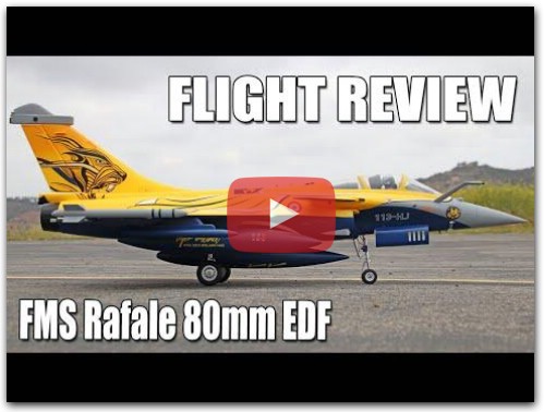 FMS Rafale 80mm EDF PNP Assembly & Flight Review