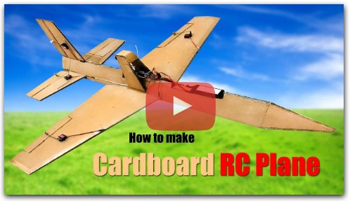 How to Make RC Airplane from Cardboard