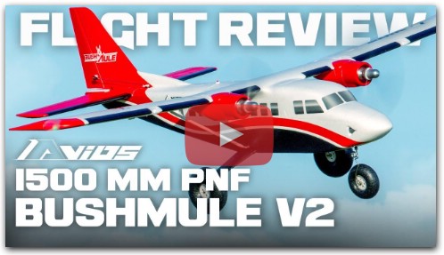 Avios PNF BushMule V2 Twin-Motor Sports/STOL Airplane 1500mm